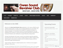 Tablet Screenshot of osrevolverclub.com